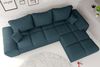 99rooms Antalya Ecksofa Cordstoff POSO Blau Rechts mit Schlaffunktion Bild 4