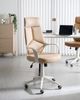 Bürostuhl DELIGHT Kunstleder Pfirsichrosa Bild 3