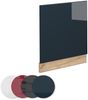 Frontblende Fame-Line Dunkelblau Hochglanz 60 cm , AP Eiche Vicco Bild 4