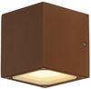 SLV No. 232537 SITRA CUBE Wandleuchte rostfarben 2xGX53 max. 2x9W Bild 2