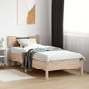 vidaXL Massivholzbett ohne Matratze 75x190 cm Kiefernholz 3328256 Bild 3