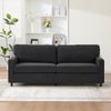 Zweisitzer Sofa 203x77,5x86 cm – Chenille mit USB-C & LED-Ambiente Bild 3