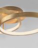 Nova Luce 8100282 LEON LED Deckenleuchte 2-flammig 3000K Blattgold Bild 3
