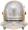 vidaXL Römischer Soldaten-Helm Antik Replik für LARP Silbern Stahl 286210 Bild 4