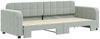 vidaXL Tagesbett Ausziehbar Hellgrau 80x200 cm Samt 3196922 Bild 3