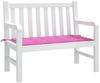 vidaXL Stuhlpolster Oxford-Stoff Rosa 100 x 50 x 3 cm 361118 Bild 3