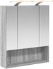 vidaXL Badezimmerspiegelschrank Graues Sonoma 60 x 14.5 x 70 cm 889196 Bild 2
