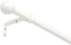 Deco-Raum® Deco-Raum Gardinenstange ausziehbar Flexa Weiß Endstück Kugel 16/19mm | Länge: 160-300cm | Material: Metall | Farbe: Weiß Bild 5
