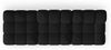 Micadoni Modulares Sofa Bellis 4-Sitzer Links 3D-Stoff Sonic Schwarz Bild 3