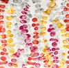 JACK Bettwäsche 135x200 cm / 155x220 cm Blätter Bunt Bierbaum, Satin, 2 teilig, Eukalyptus in Gelb, Rot und Pink auf hellem Hintergrund Bild 2