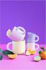 Maxwell & Williams DI0342 Becher 370ml Grau SHERBET Porzellan Bild 3