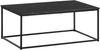 Couchtisch 100 x 60 x 40 cm mit Marmor Optik Schwarz [WL6.607] Bild 2