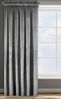Samtvorhang Velours Vorhänge zum Wohnzimmer Prachtvoll Elegant stahl 140x270 cm Kräuselband Bild 2