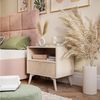 Lookway Nachttisch ALOE Nachtschrank mit Schublade, Breite: 54 Bild 3