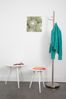 WHITE LABEL LIVING Beistelltisch Set Daven Rund Weiß (2er-Set) Bild 3