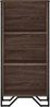 vidaXL Bücherregal Braun Eichen-Optik 50x31x106 cm Holzwerkstoff 848608 Bild 4