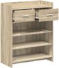 vidaXL Schuhschrank Sonoma-Eiche 73,5 x 36 x 92 cm Holzwerkstoff 8011325 Bild 3
