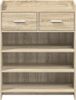 vidaXL Schuhschrank Sonoma-Eiche 73,5 x 36 x 92 cm Holzwerkstoff 8011325 Bild 4