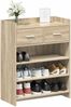vidaXL Schuhschrank Sonoma-Eiche 73,5 x 36 x 92 cm Holzwerkstoff 8011325 Bild 2