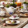 Frühstücksuntertasse Mariefleur Gris Basic Villeroy und Boch Kaffeetasse - Mikrowelle geeignet, Spülmaschinenfest Bild 3
