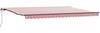 vidaXL Einziehbare Markise Rot und Weiß 500 x 350 cm 3331499 Bild 2