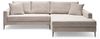 Liadomo Ecksofa Hilary, Cordbezug, verschiedene Farben, Ottomane links oder rechts, Kissen Bild 4