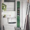 SoBuy BZR34-SY Schmale Kommode, MDF, Lackiert, Dunkelgrün, 20 x 180 x 20 cm Bild 5