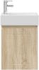 vidaXL Badezimmer Waschtischunterschrank mit Wasserhahn Sonoma-Eiche 889483 Bild 5