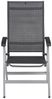 Kettler Basic+ Premium Klappsessel silber / Lakritz Bild 4