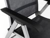 Kettler Basic+ Premium Klappsessel silber / Lakritz Bild 3
