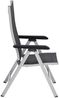 Kettler Basic+ Premium Klappsessel silber / Lakritz Bild 5
