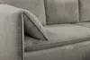 Ecksofa mit Schlaffunktion TEODORA von PASCAL MORABITO - Kord - Taupe - Ecke rechts Bild 5