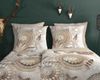 hip Flanell Bettwäsche 155x220 Kaskae sand beige Federn Schmetterling Wende 30091F Bild 5
