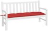 vidaXL Gartenbank-Auflage Rot 150x50x7 cm Oxford-Gewebe 361608 Bild 3
