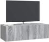 vidaXL Wandmontierter TV-Schrank Graues Sonoma 98 x 41 x 30 cm 898531 Bild 2