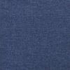 vidaXL Fußhocker Blau 45 x 29,5 x 39 cm Stoff [341428] Bild 5