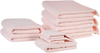 Handtücher im 9er Set ATIU Baumwollfrottee Pastellrosa Bild 4