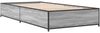 vidaXL Bettrahmen Grau Sonoma 80 x 200 cm Holzwerkstoff 8009140 Bild 3