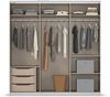 rauch Kleiderschrank, Schwebetürenschrank KULMBACH, 3-türig, 1 Spiegeltüre, inkl. Türdämpfer und weiterem Zubehör, Eiche Artisan, 203 x 211 x 62 cm Bild 5