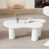 Wolkenform-Couchtisch aus MDF mit lackierter Oberfläche, stabilem Kunststoffgestell, filzgeschützt, leicht & vielseitig einsetzbar Bild 3