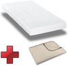 Premium 7-Zonen Matratze 100x200 cm CloudComfort, Höhe 15 cm, Härtegrad H2/H3 + Sleezzz® Smart Kuscheldecke 140 x 200 cm Bild 1