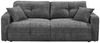 Schlafsofa Bullet von ED Exciting Design – Komfortables Mikrofaser-Sofa mit Nosagfederung Farbe Anthrazit, Bettkasten und Liftbeschlag Bild 5