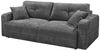 Schlafsofa Bullet von ED Exciting Design – Komfortables Mikrofaser-Sofa mit Nosagfederung Farbe Anthrazit, Bettkasten und Liftbeschlag Bild 4