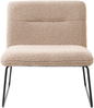 Sessel COTULLA Bouclé Beige Bild 5