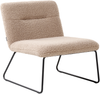 Sessel COTULLA Bouclé Beige Bild 4