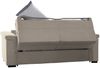 Dmora 2-Sitzer Schlafsofa Biscossi, Schlafsofa fürs Wohnzimmer, gepolstert, abnehmbar, 100 % Made in Italy-Qualität, 205x95 h100 cm, Taube Bild 5