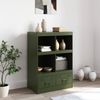 vidaXL Highboard Olivgrün 67x39x95 cm Stahl 841803 Bild 3