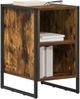 vidaXL Nachttisch 2 pcs Rauches Eiche 39,5 x 30 x 50 cm Holzwerkstoff 886635 Bild 3