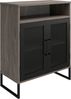 Dorel Home Aktenschrank Purdue Türen mit Magnetverschluß, Mesh aus Metall, Breite 61 cm, Höhe 76,5 cm Bild 4