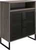 Dorel Home Aktenschrank Purdue Türen mit Magnetverschluß, Mesh aus Metall, Breite 61 cm, Höhe 76,5 cm Bild 5